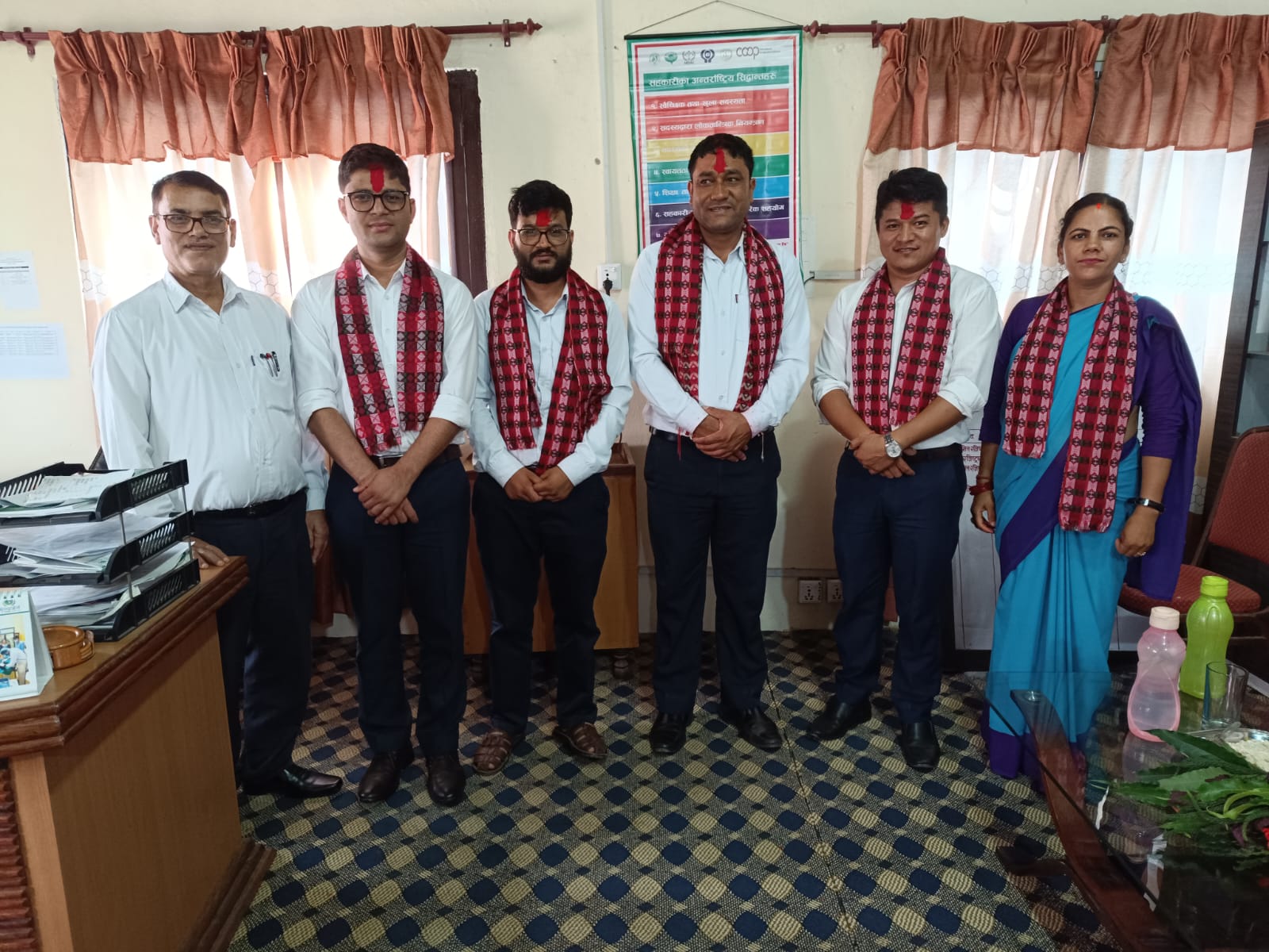 यस कार्यालयवाट सरुवा भएका कर्मचारीहरुको विदाइ तथा यस कार्यालयमा सरुवा भई आउनु भएका कर्मचारीहरुको स्वागत कार्यक्रम 